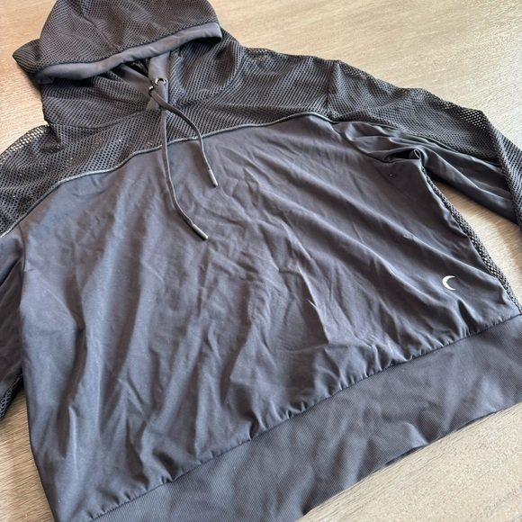 Zyia Black Mesh Winner Jacket Hoodie S - Picture 5 of 12